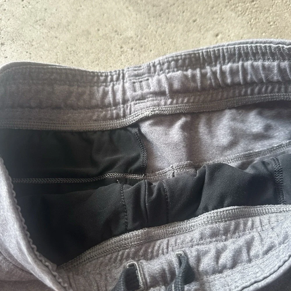 Lululemon Pants Mens Medium Gray Jogger Sweatpants Elastic Drawstring Athletic